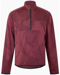 BOSS - Desert Active Funnel Neck High Collar Long Sleeve T-Shirt - Lyst