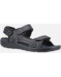 Hush Puppies - Alistair Leather Sandals - Lyst