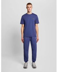 Lyle & Scott - Cotton Blend Script Jogger - Lyst