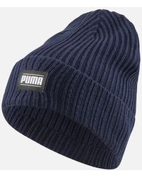 PUMA - Classic Ribbed Beanie - Lyst