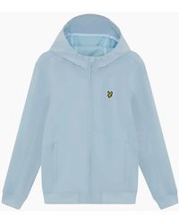 Lyle & Scott - Lyle & Scott Softshell Full Zip Jacket With Hood Opal - Lyst