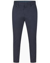 BOSS - Genius Solid Patterned Straight Chinos - Lyst