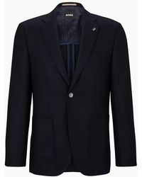 BOSS - Boss H-Janson-233 Jacket Dark - Lyst