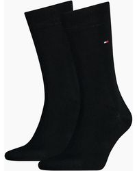 Tommy Hilfiger - 2-Pack Classic Embroidered Logo Socks - Lyst