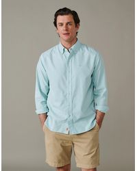 aubi - Horkstow Lightweight Relaxed Oxford Shirt - Lyst