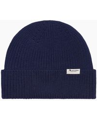 Aquascutum - Active Logo Beanie Hat - Lyst