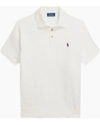 Polo Ralph Lauren - Cotton Polo Collar Sweater 005 Deckwash W - Lyst