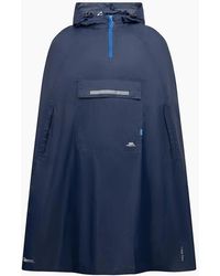 Trespass - Qikpac Hooded Waterproof Packaway Poncho - Lyst