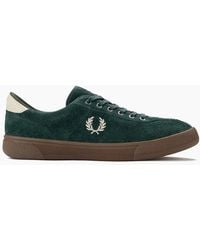 Fred Perry - Suede Tennis Shoe - Lyst
