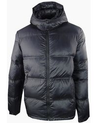 EA7 - Plain Hooded Jacket - Lyst