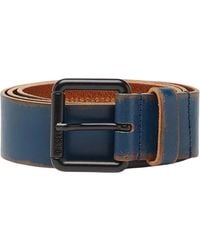 DIESEL - B-Paint Genuine Leather Belts Vintage Washing Metal Buckle Casual - Lyst