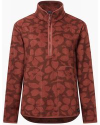 Regatta - Ladies Frankie Shadow Flower Half Zip Fleece - Lyst