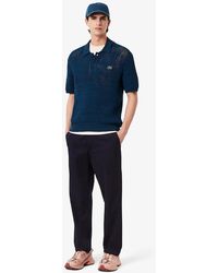 Lacoste - Regular Fit Cotton Gabardine Chino Pants - Lyst