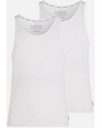 Calvin Klein - 2-Pack Modern Cotton Lounge Tank Tops - Lyst