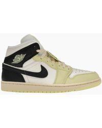 Nike - Air Jordan 1 Mid Fall League Sail Trainers - Lyst