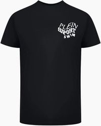 Philipp Plein - Plein Sport Tiger Fluo Logo Stretch T-Shirt - Lyst