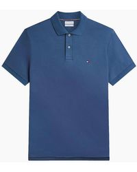 Tommy Hilfiger - Liquid Cotton Reg Polo Dbz Aegean Sea - Lyst