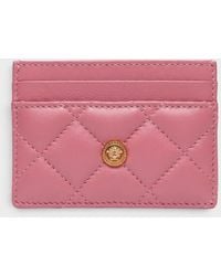 Versace - Medusa Card Case Quilted - Lyst