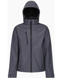 Regatta - Venturer Hooded Soft Shell Jacket - Lyst