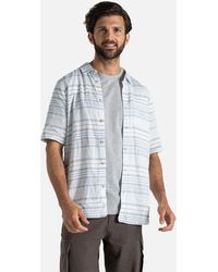 Craghoppers - Cartwright Stripe Short-Sleeved Shirt - Lyst