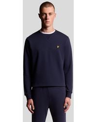 Lyle & Scott - Cotton Crew Neck Sweatshirt - Lyst
