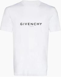 Givenchy - Reverse Slim T-Shirt With Logo - Lyst