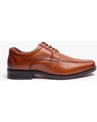 Hush Puppies - Brandon Leather Lace-Up Shoes Tan - Lyst