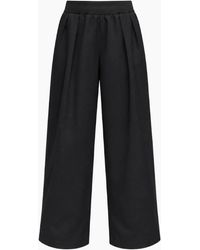 Nike - Lightweight Twill Mid Rise Wige Leg Trousers - Lyst