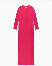 Ro&zo - V-Neck Knit Dress - Lyst