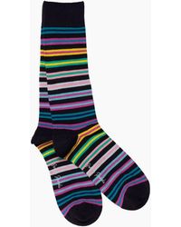 Swole Panda - Bamboo Socks Multi Stripe - Lyst