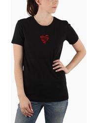 DIESEL - T Sily C T Shirt Crew Neck Short Sleeve Top Casual Summer Tee New - Lyst