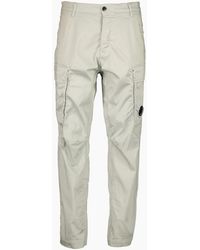C.P. Company - Satin Stretch Lens Cargo Pants - Lyst