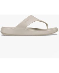 Crocs™ - Getaway Triangle Flip Flip-Flops Frappe - Lyst
