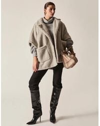 James Lakeland - Teddy Button Cape - Lyst
