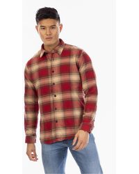 Peter Werth - Bagley Collared Long Sleeve Shirt - Lyst