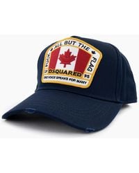 DSquared² - Canadian Flag Baseball Cap - Lyst