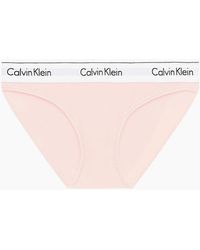 Calvin Klein - Modern Cotton Bikini Brief, Nymphs Thigh - Lyst