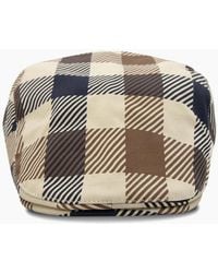 Aquascutum - Macro Iconic Flat Cap 30 - Lyst