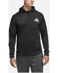 adidas - Du2555 Hoodies Long Sleeve Team Issue Gym Workout Hooded Sweatshirts - Lyst