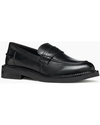 Geox - Ladies D Serilda E Leather Loafers - Lyst