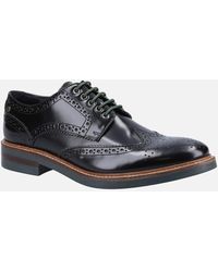 Base London - London Woburn Leather Brogues Shoes - Lyst