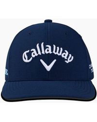 Callaway Apparel - Wordmark Logo Pre Curved Brim Cap - Lyst