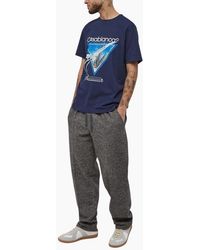 CASABLANCA - T Shirt Air Printed Short Sleeve Top Crew Neck Summer Tee S-Xl - Lyst