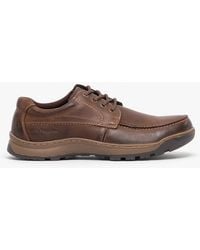 Hush Puppies - Tucker Leather Casual Shoes - Lyst