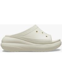 Crocs™ - 208731-2Y2 Crush Slide Bone Clogs Bone - Lyst