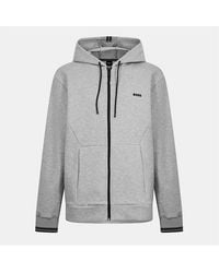 BOSS - Zip Hoodie, Advanced Stretch - Lyst