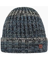 Barts - Akotan Chunky Knit Cuffed Beanie Hat - Lyst