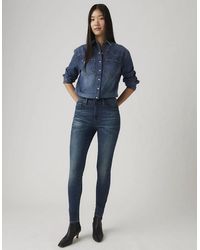 Levi's - Levi's Miles High Rise Skinny Jeans - Lyst