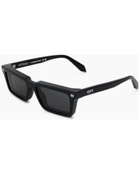 Off-White c/o Virgil Abloh - Tyler Rectangle Full Rim Sunglasses - Lyst