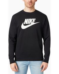 Nike - Dq4912 Sweatshirt Sportswear Club Fleece Crew Neck Pullover Jumper New - Lyst